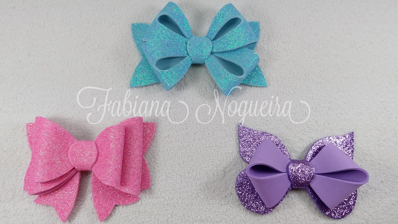 LAÇOS DE LUXO DE EVA 🎀