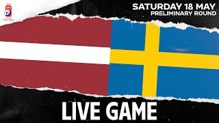 LIVE | Latvia vs. Sweden | 2024 #IIHFWorlds