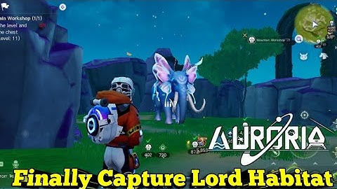 Finally Capture Flutterphant Auroria A playful journey Gameplay|| New Game Like Palworld