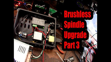 3018 CNC 500W brushless spindle upgrade, cut aluminum and possibly steel GRBL Mach3 10V  Part 3