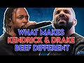 What makes kendrick lamar  drake beef different