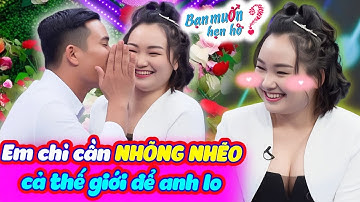 Đại gia U40 mê mệt bạn gái KÉM 9 TUỔI tặng NHẪN VÀNG chỉ cần nàng biết NHÕNG NHẼO | Bạn Muốn Hẹn Hò