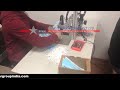 manual ear loop attaching machine