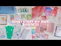 HOW I START MY OWN BUSINESS | PACKING ORDERS | STATIONERY SHOP | INDONESIA