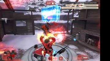 TF2- cowmangler5000 stun glitch