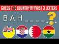 Guess the country by first three letters   can you guess the country by letters 