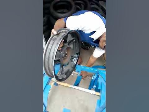 How to fix a Bent wheel, Amazing Tool for Repairing Bent Alloy Rim