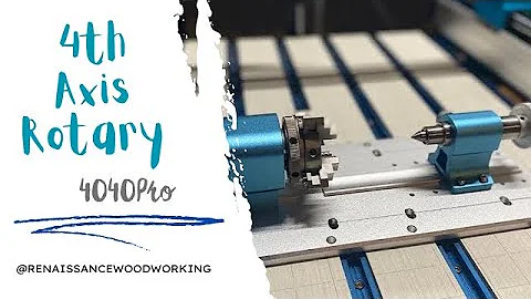 Sainsmart Genmitsu 4th Axis Rotary for the 4040 Pro