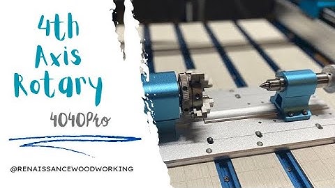 Sainsmart Genmitsu 4th Axis Rotary for the 4040 Pro