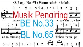 Buku Ende No.33 Buku Logu No.65 : Hamu saluhut halak || Musik Pengiring