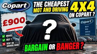 We Buy The Cheapest MOT'd & Driving 4x4 on Copart for £900.....Bargain or Banger?