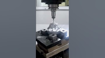 CNC Milling our own Impeller