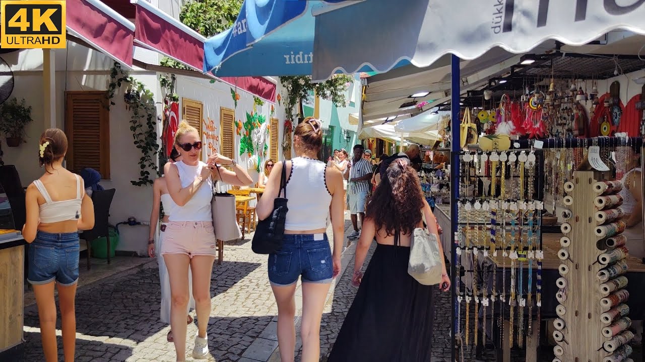 Pazar Kurulamadı! Sığacık’ta Beklenmedik Sessizlik |4K UHD| Sığacık Köy Pazarı | Rengarenk Sokaklar