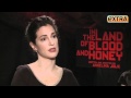 'Extra' with Angelina Jolie