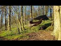 Hammock camping at the lake in the amok draumr