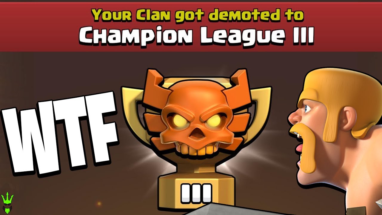 WE GOT DEMOTED...HOW DID THIS HAPPEN?! - Clash of Clans by Clash Bashing!!  | Clash Champs, image size:1280x720