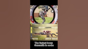 The fastest locus gunsmith in codm #codm #codmobile #locus #sniper #shorts #nerfhint