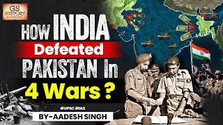 India Vs. Pakistan all Wars -1947, 1965, 1971, 1999 | POK | UPSC | GS History by Aadesh Singh