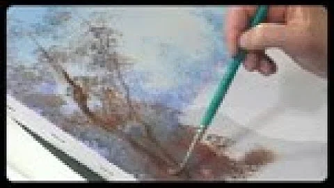 How to Detail Trees in Acrylics - with Artist Susa...