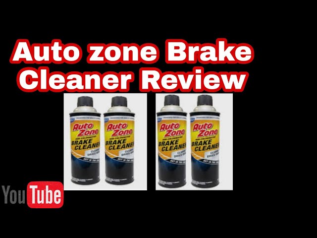 AutoZone Brake Cleaner - AutoZone