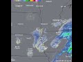 Heavy Snow Band north of I-90 - January 18, 2019