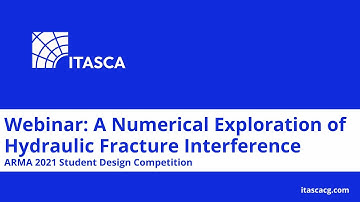 Webinar: A Numerical Exploration of Hydraulic Fracture Interference - 2021 ARMA