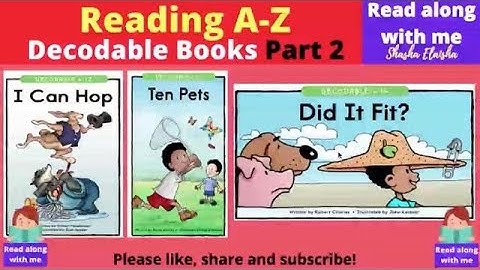 Decodable Books Compilation Part 2 Reading Practice for Grade 1