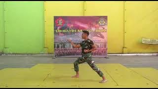 RGP 1 (RANGKAIAN GERAK PRAKARSA / PERORANGAN 1) || BDM (BELADIRI MILITER) DIKBATIH MADYA DISJASAD
