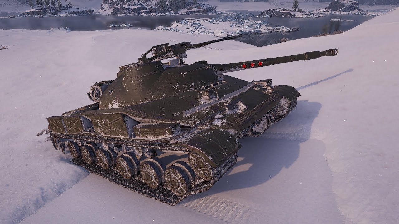 wot replay WoT Object 907 11090 DMG 1743 EXP - Arctic Region