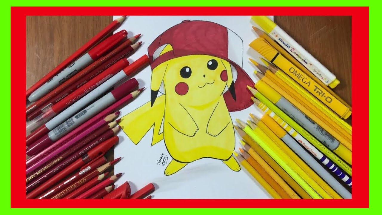 Como Desenhar O Pikachu Passo A Passo Sonzin Arts Youtube