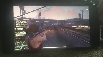GTA V on iPhone XS + Shadow.Tech cloud computing