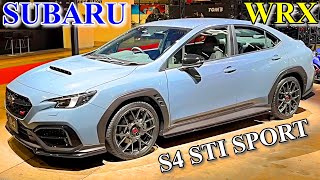 2024 SUBARU WRX S4 STI SPORT NEW - exterior &amp; interior overview