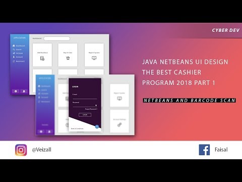 Java Netbeans Ui Design The Best Chasier Program 2018 Part 1