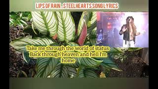 lips of rain steelheart song lyrics