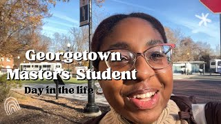 Day in the Life of a Georgetown University Masters Student