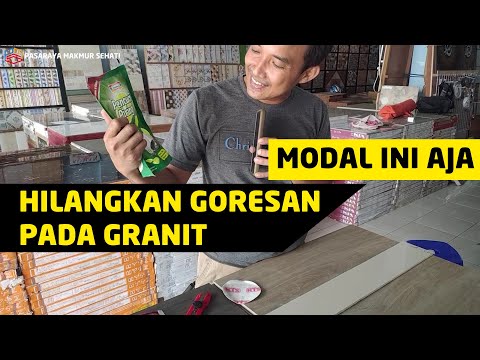 Cara Menghilangkan Goresan Pada Granit