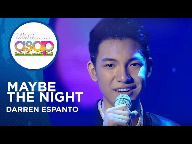 Darren Espanto - Maybe The Night | iWant ASAP Highlights
