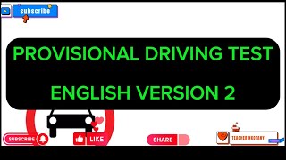 ENGLISH DRIVING THEORY TESTS🚨🚔🚨PROVISIONAL DRIVING TEST screenshot 5