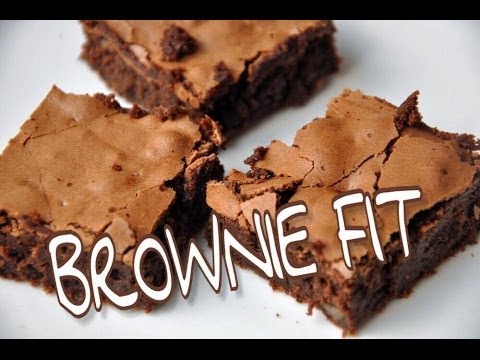 Brownie fit de aveia delicioso