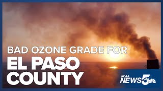 El Paso County air quality receives an 'F' for high ozone days