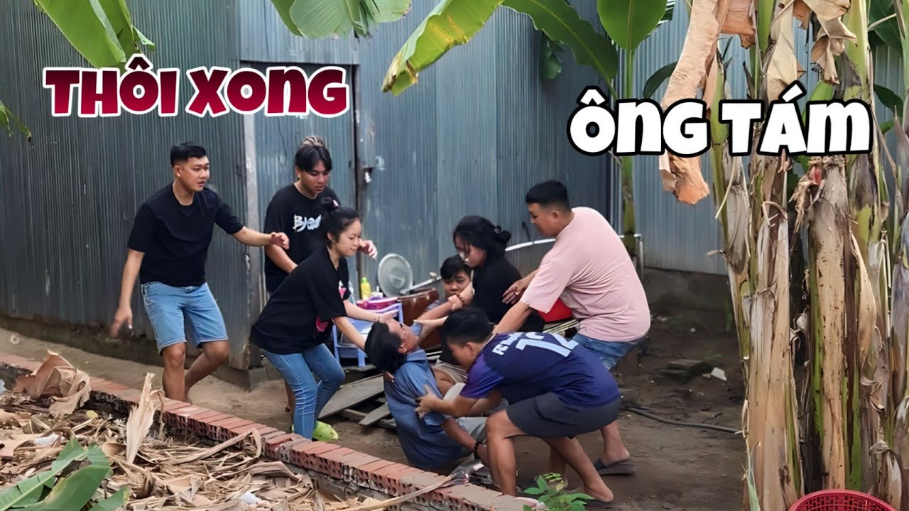Ông Tám Ngất Xỉu Khi Chứng Kiến Bé Xuân Chơi 