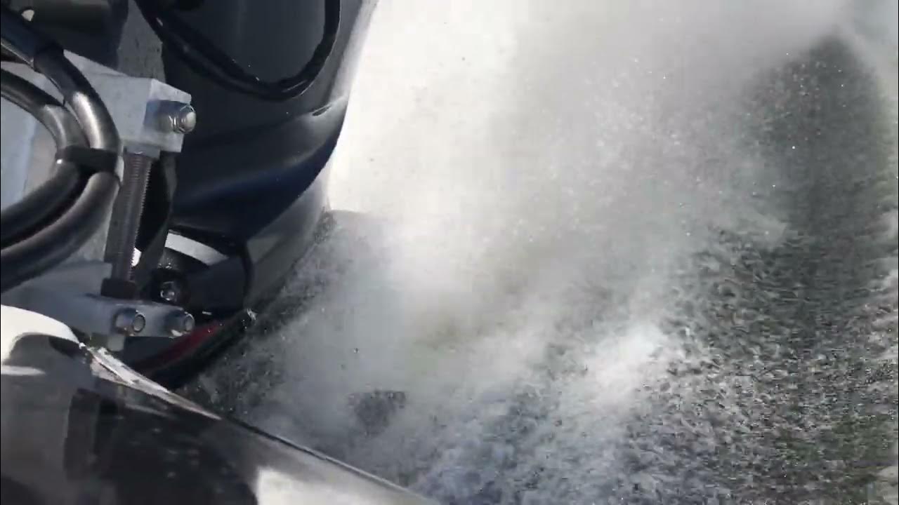 surface-piercing-prop-yamaha-sho-rooster-tail-bass-boat-youtube