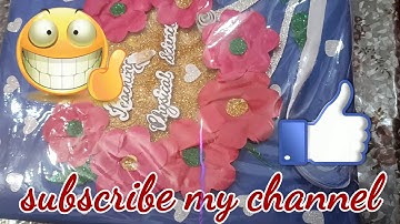 Physical science B. Ed second year || Micro teaching lesson file || File decorating ideas ||