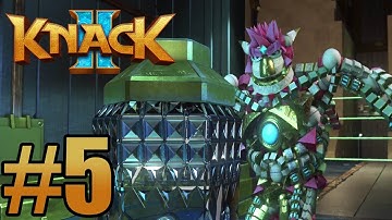 KNACK 2 Gameplay Walkthrough Part 5 - Ps4 Pro No Commentary