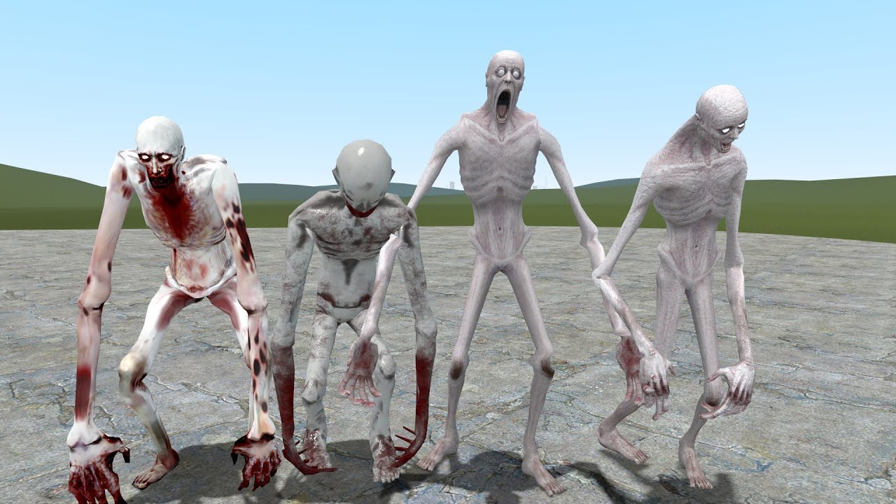 SCP-096 comparison (Old and New) - Scopophobia Update 