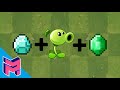 Plants vs Zombies Hack Animation ( Peashooter + Emerald + Diamond )