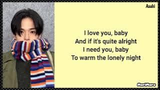 Asahi (TREASURE) - Can't take my eyes off of you cover lyrics