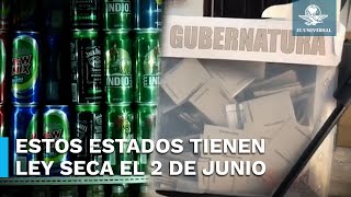 ¿Habrá Ley Seca el próximo 2 de junio? Esto sabemos