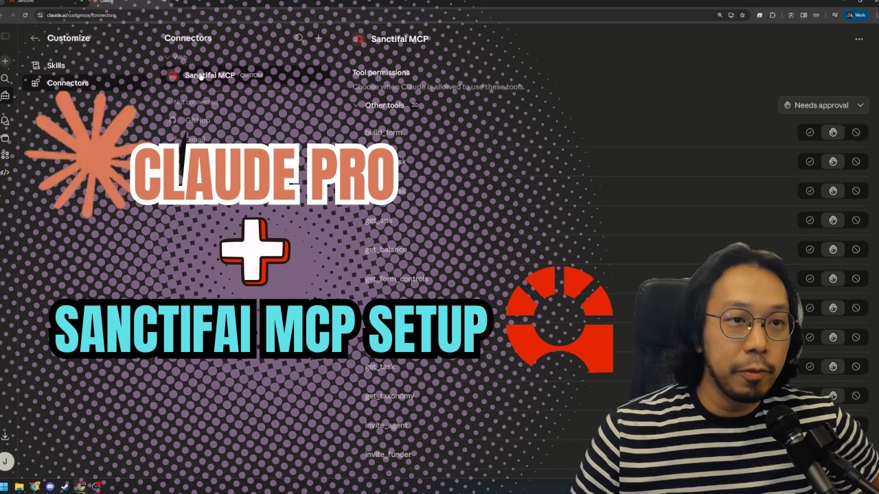 Connect Claude (Paid) to SanctifAI | MCP Connector Setup Guide - YouTube