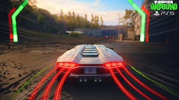 Need for speed unbound PS5 - Lamborghini Countach LPi 800-4 & Rydells Rides Delivery Job Gold Time